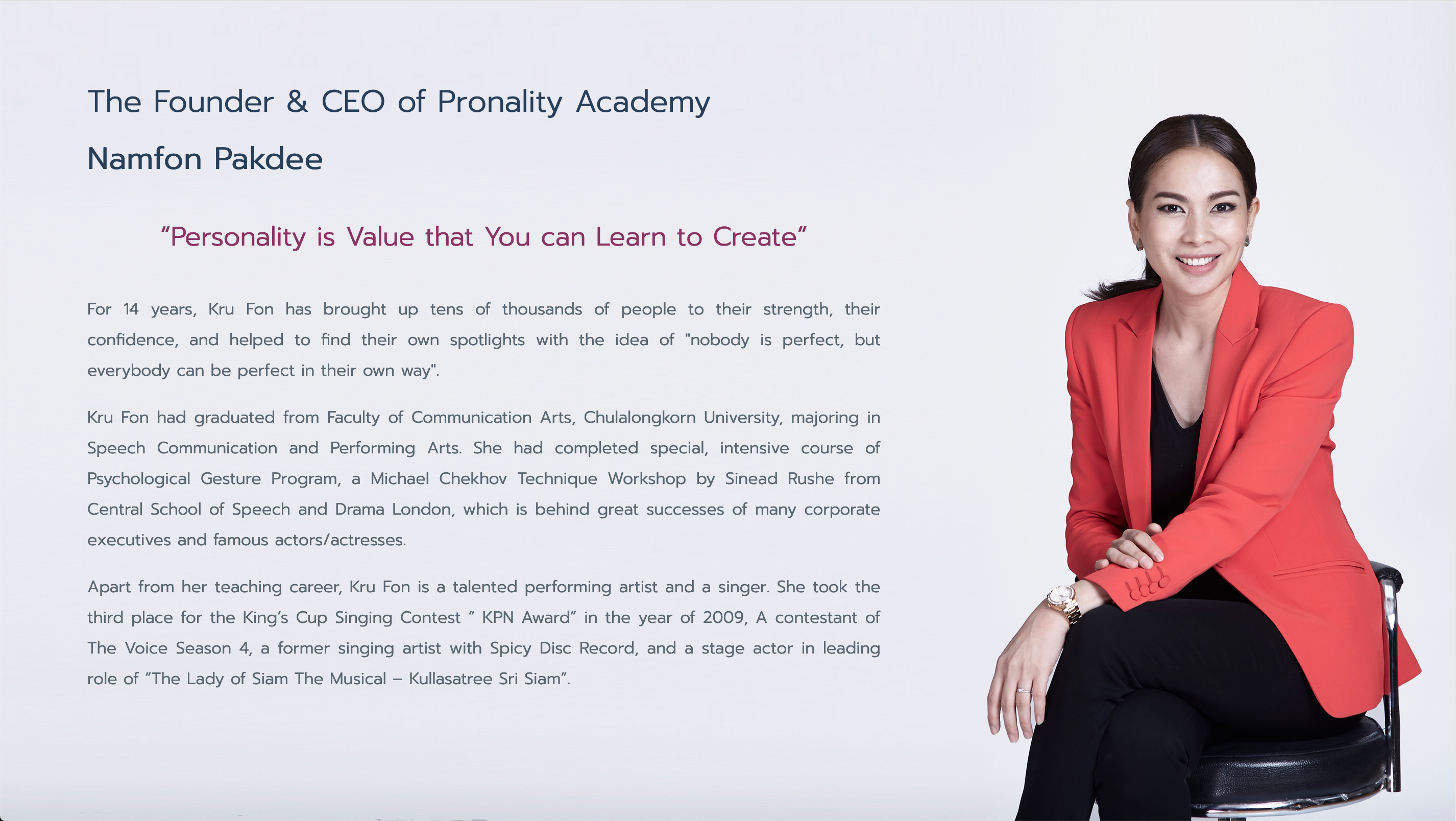 Pronality Academy